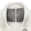 Callaway Padded Blouson Stretchy and Golf Outerwear C23215104 M Men's Water-Repellent Full-Zip (Star Stretch Windproof) / / 1030_White