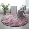 Fluffy Round Rug Carpets for Living Room Home Decor Bedroom Kid Room Floor Mat Decoration Thicker Pile Rug Large Area Mat