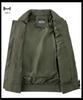 Men's Multi-pocket Water-resistant Bomber Jacket - European & American Style 8809