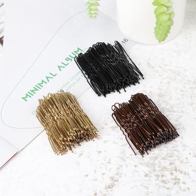 50 stuks/set Haar Gegolfd U-vormige Schuifspeld Barrette Salon Grip Clip Haarspelden