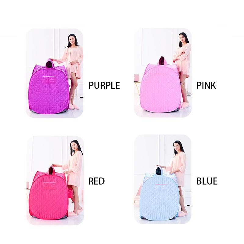 3L Dampbad Bærbar Spasalong Hjem Fordelaktig Slanking av Hele Kroppen Sammenleggbar Detox-terapi Damp Sammenleggbar Badstuhytte Badstugenerator