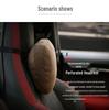 Tesla & Mercedes-Benz S-Class Compatible Neck & Lumbar Support Pillows: Maybach, Suede, and DuPont Cotton Options