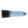Manual Penis Vacuum Pump Transparent Cylinder Rehabilitation Training Safe Penis Extend Pump for Men Blue