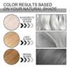 Crema Colorante per Capelli Naturale Grigio Argento, Colorazione Argento Unisex, Moda a Lunga Durata, Non Sbiadisce e Facile da Applicare