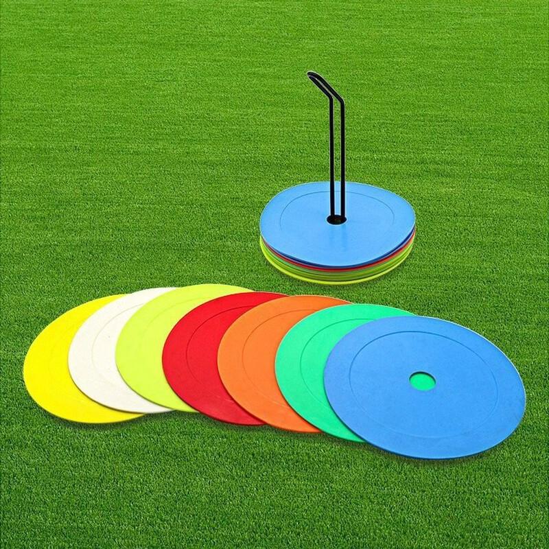 Flat Marker Disc with Hole - Set of 4