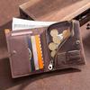 CONTACT'S Genuine Leather Wallet For Men Thin Coin Purse Card Holder Male