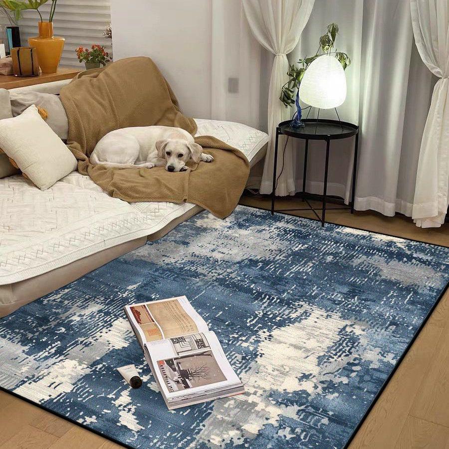 Abstract Simple Style Big Size Carpet Living Room Easy Cleaning Antiskid Room Decor Lounge Rug Soft Washable Coffee Tables Mat