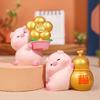 Chinese Style Blessing Pig Statue Fortune New Year Pig Figurine Lucky Pig Figurine  Party Supplies