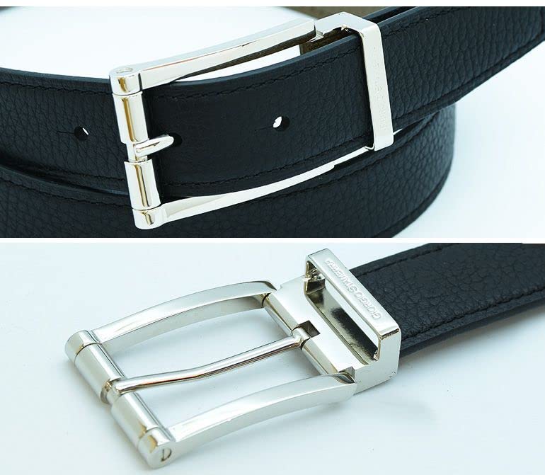 Recommended waist belt width Arche Black x Taupe Stringa belt for no compatible with buckles [Giorgio Stamella] 95cm, 3.5cm, (replacement trousers,