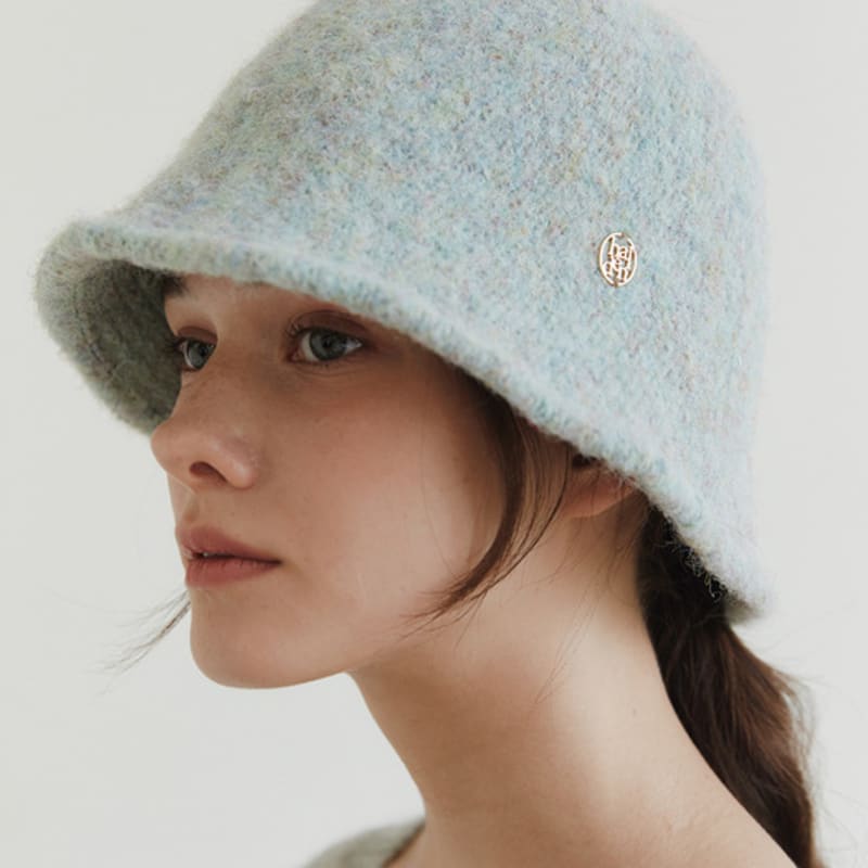 

халден шерстяная мохнатая панама (C039_мятный) mint