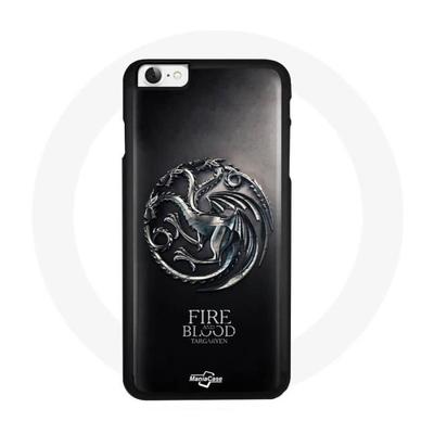 Coque De Téléphone - Targaryen - Iphone 8 - Fire and Blood - Design Game of Thrones - Souple