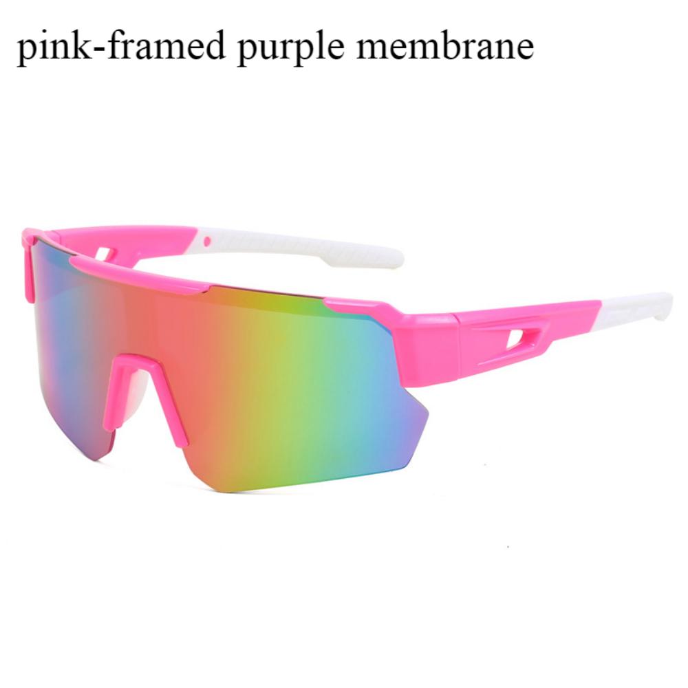 2025 neue Anti-Ultraviolett-Sonnenbrille Fahrrad Outdoor-Sportarten Radbrille bunte Sonnenbrille