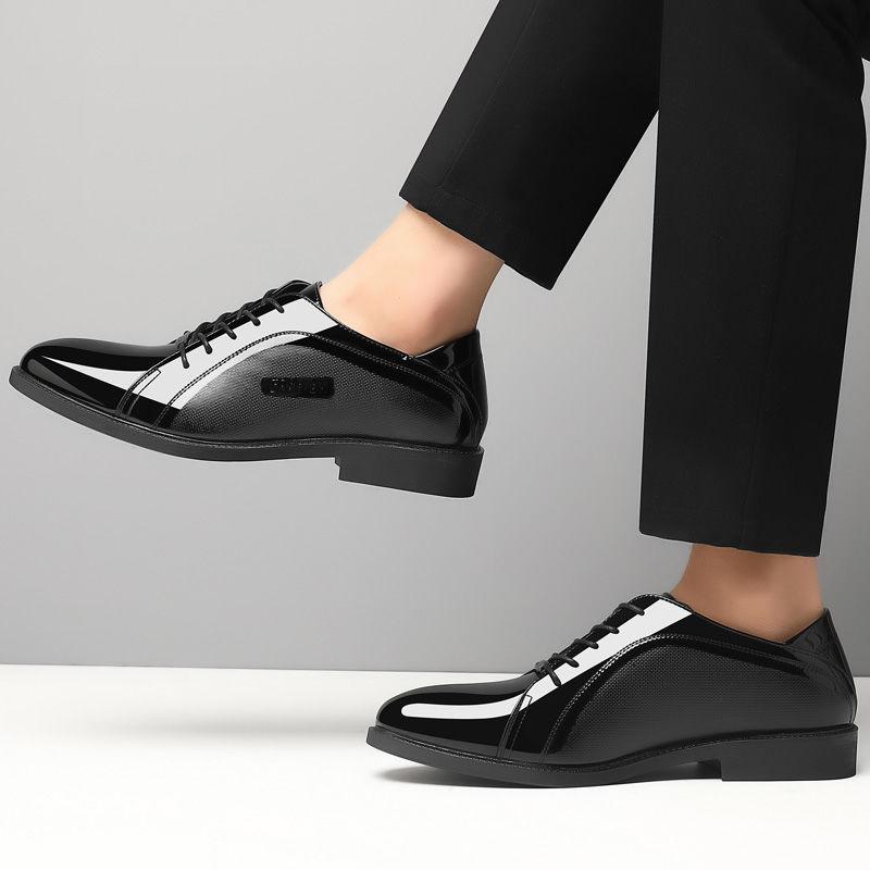 Spring/Summer Business Dress Men's Leather Shoes Soft Sole British Fashion Korean Version Breathable Versatile Men's Shoe Trend