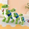 Dinosaur Plush Toy With Short Pile Fabric And Large Eyes For Kids And Collectors