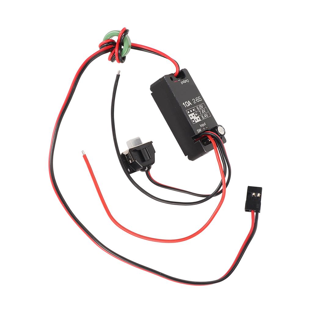 UBEC Adjustable Switch Fully Waterproof BEC 6V 7.4V 8.4V Output 10A Continuous Current for RC FPV Drone Quadcopter Car