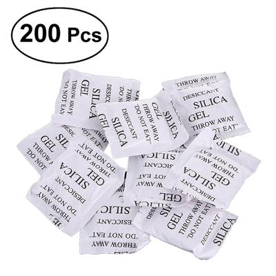200 Packs 2g Silica Gel Desiccant Non Toxic Moisture Absorber Dry 200 Packs 2g Silica Gel Desiccant Non Toxic Moisture Absorber Dry Damp Proof Corrosion Prevention