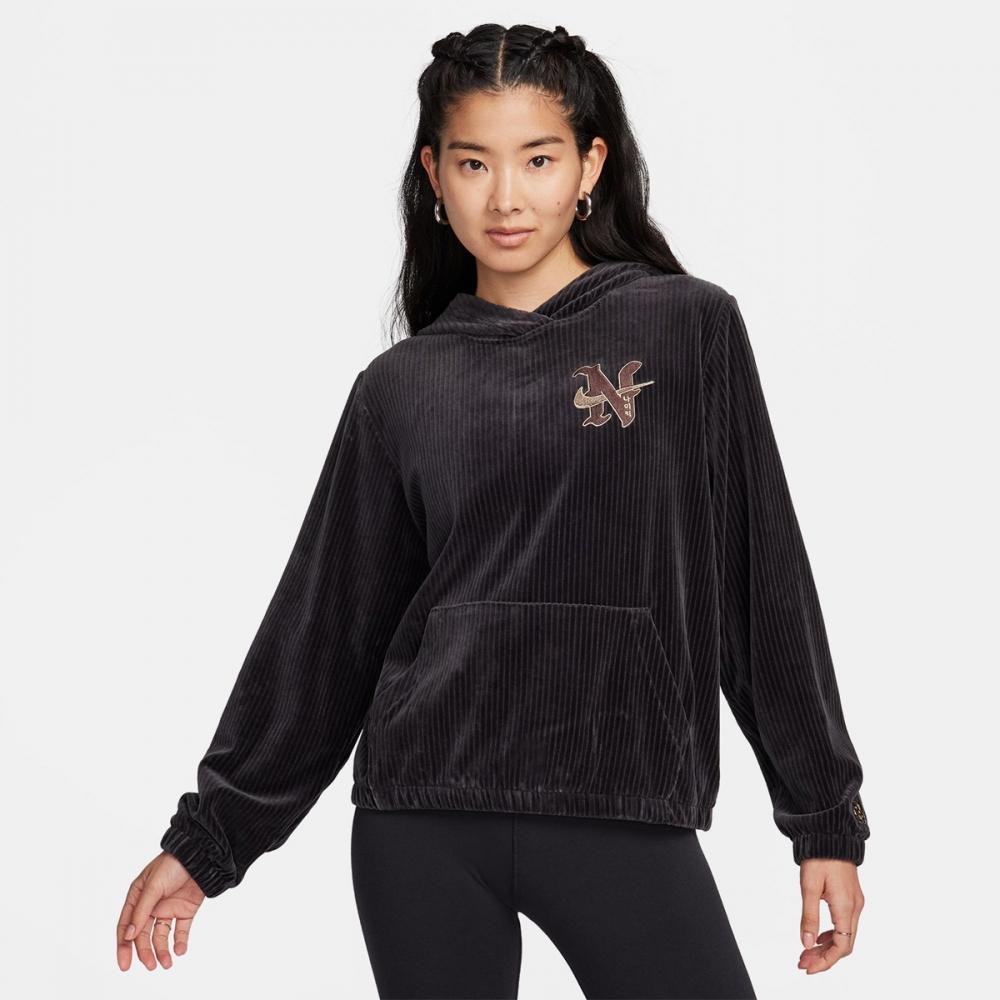

Женский велюровый пуловер Nike Sportswear Hangul Day FQ8013-010 Nike