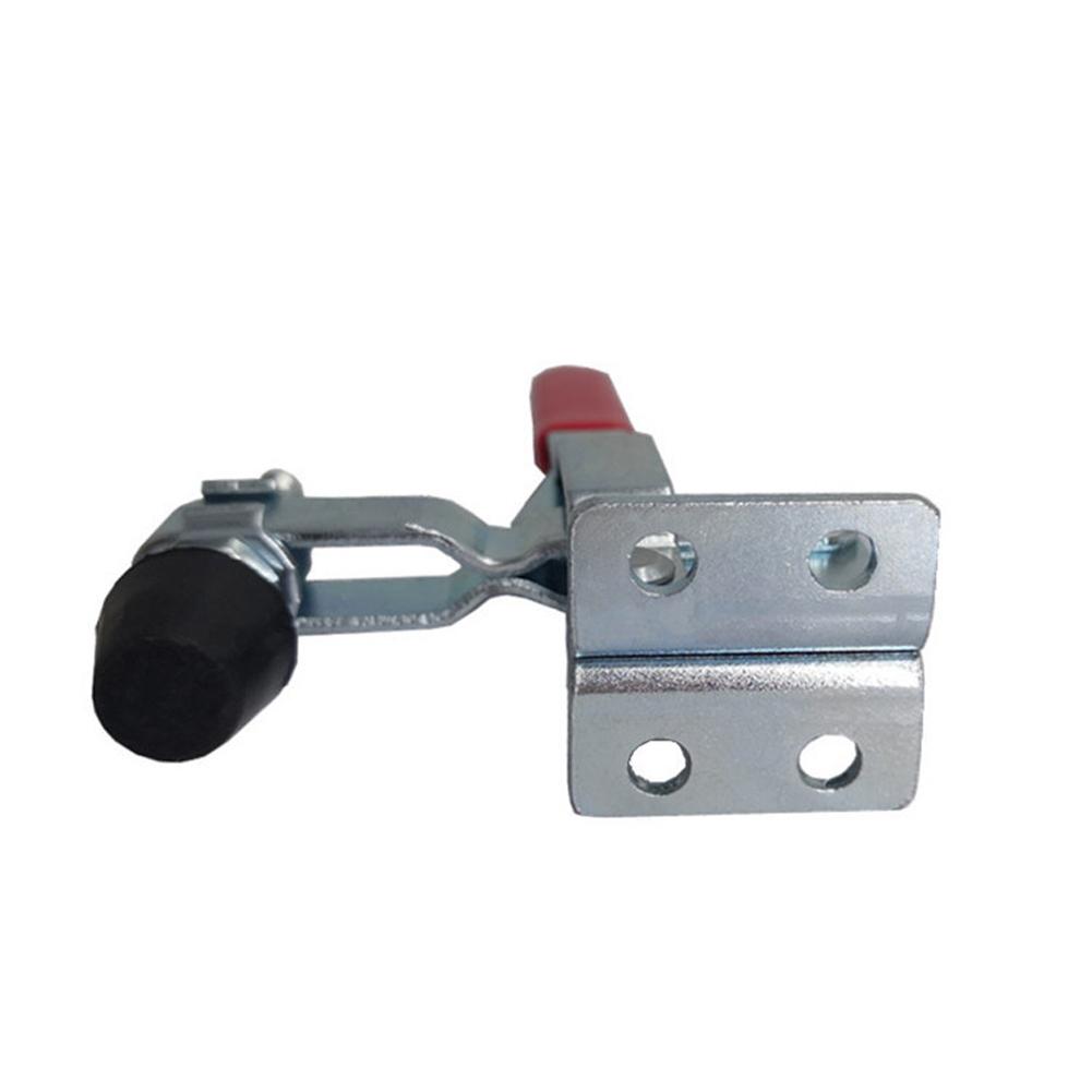 Zimmereiwerkzeuge Holzbearbeitungsklemmen Kniehebelklemme Horizontaler Clip 2 Stück