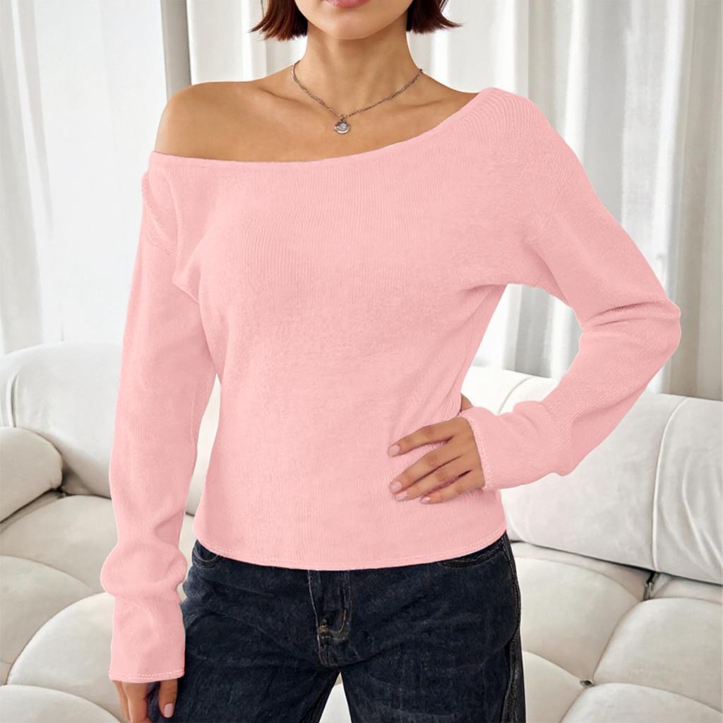 Women's Fashionable Long Sleeve Elegant Commuting And Casual Top