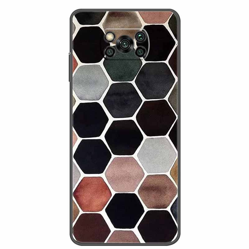 For Poco X3 Pro X3 NFC Case Fashion Soft TPU Silicone Back Cover For Xiaomi Poco X3 NFC Case Shockproof Coque PocoX3 X 3 X3Pro