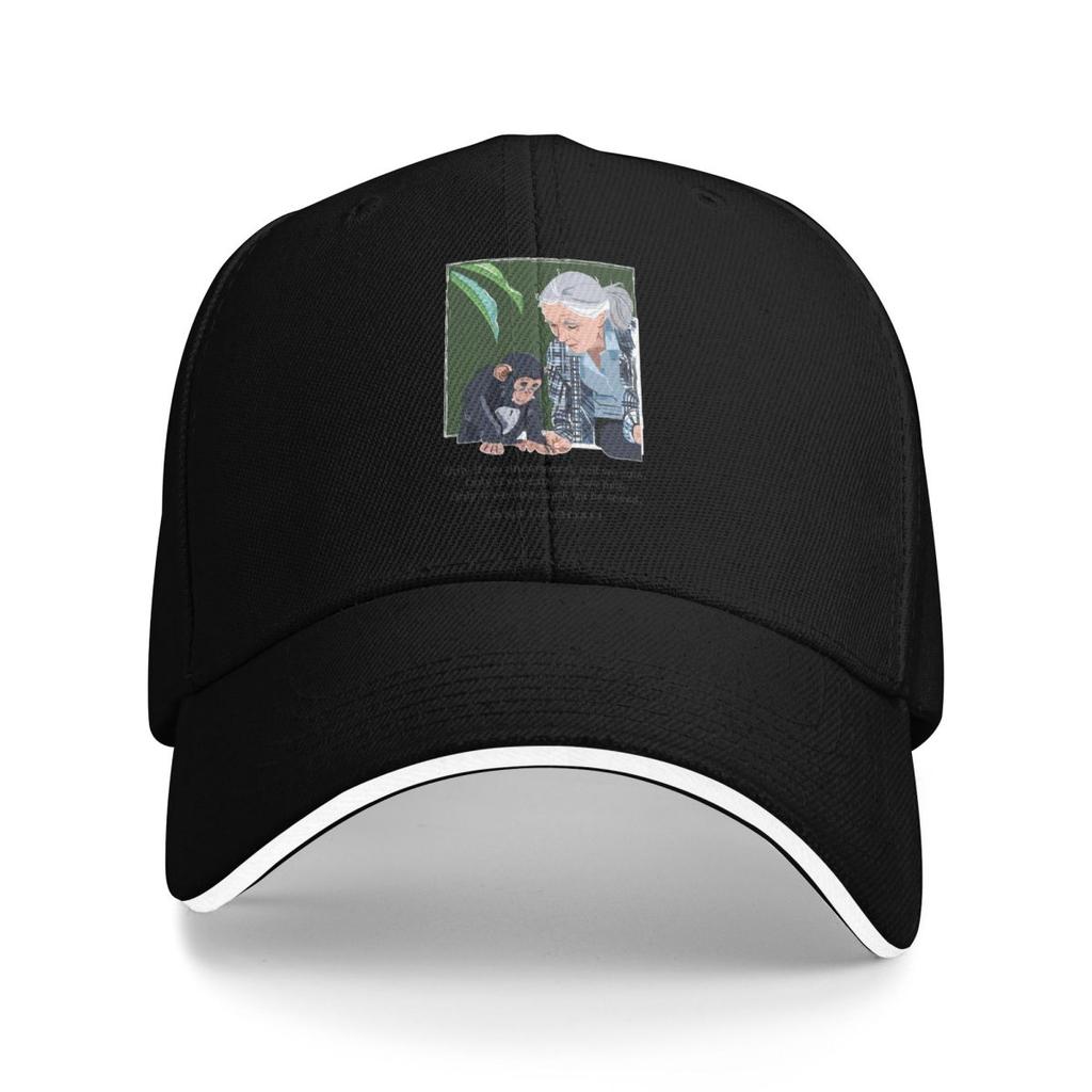 Baseball Caps RIP Jane Goodall Graphic Men Women Casual Summer Hats