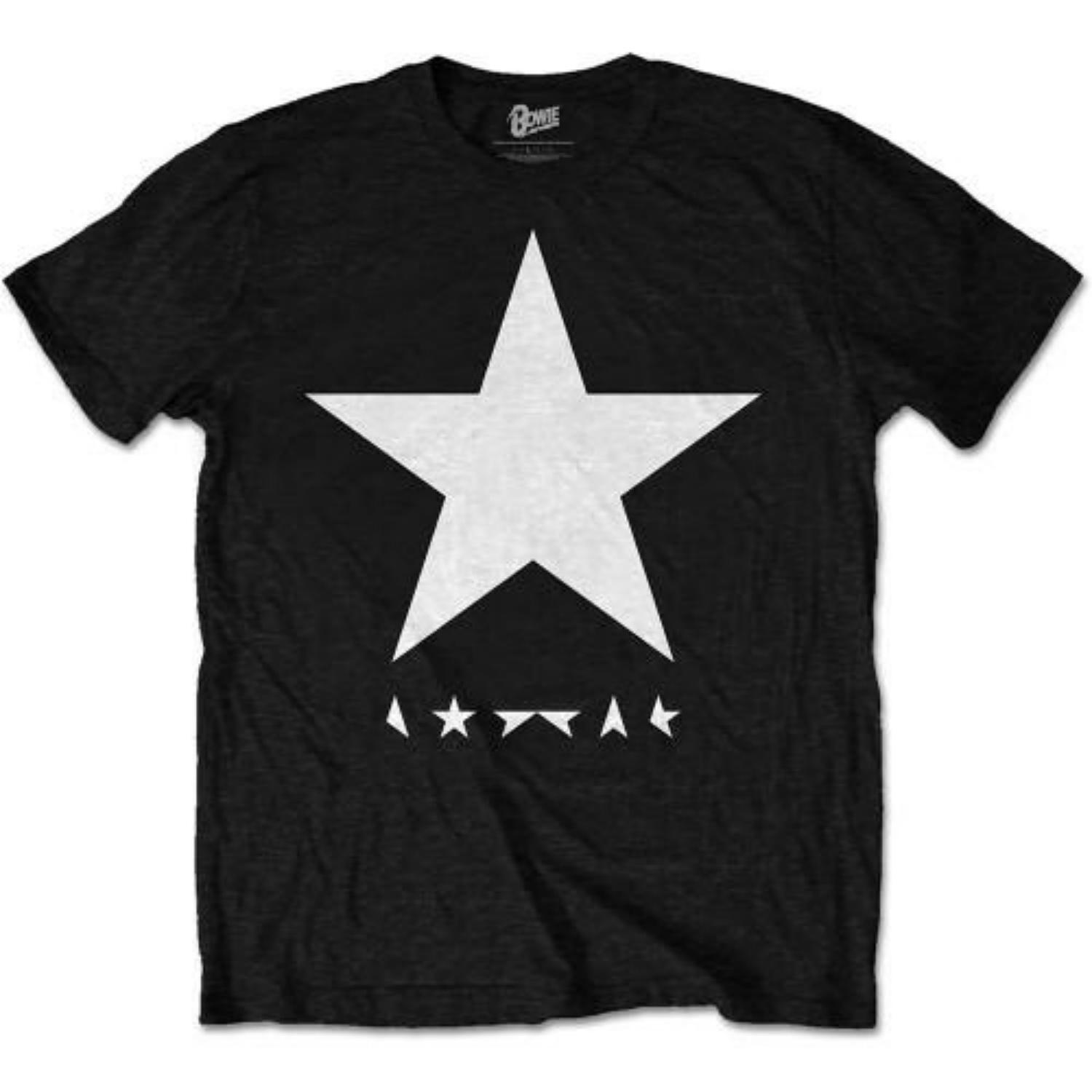 David Bowie Unisex Adult Blackstar T-Shirt S