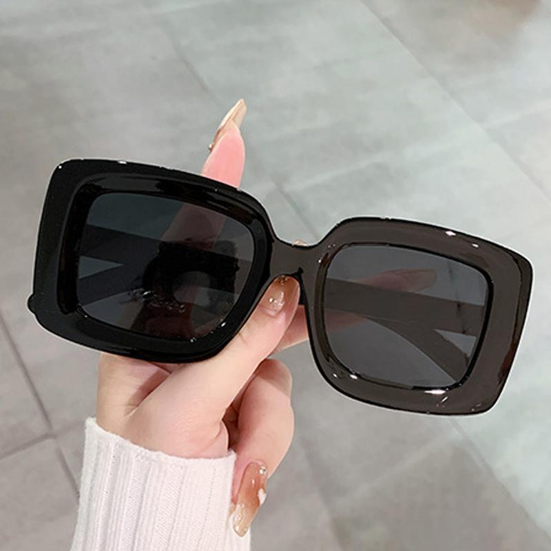 New Square Sunglasses Women Fashion Shades UV400 Men Luxury Gradient Transparent Male Female Sun Glasses