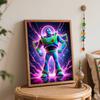 Disney Buzz Lightyear Oil Paint by Numbers Painting Kit Hand Painted Home Decor Gift