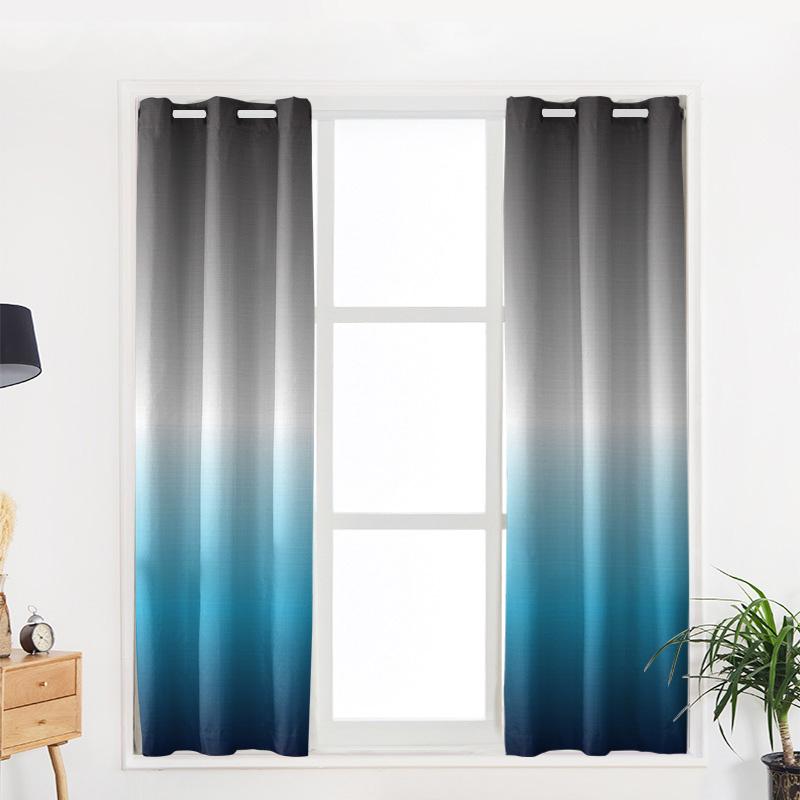 Градиентный серо-синий узор — фото 5