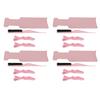Hair Dyeing Board Comb Clip Set Wide Application Area Easy to Grip Soft Bristle Energy Saving Hair Coloring Dyeing Kit