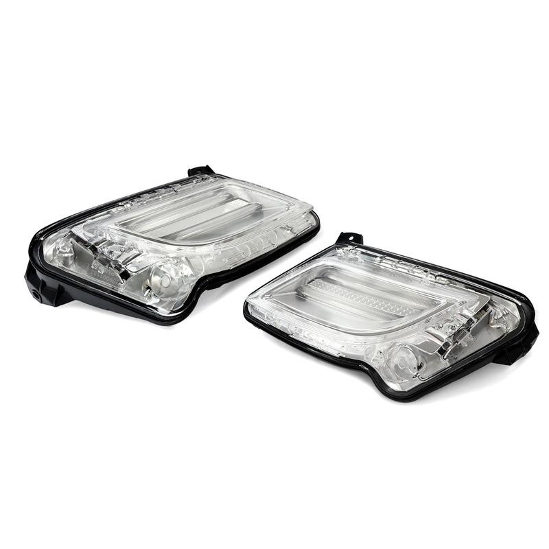 For Volvo S60 V60 2011 2012 2013 DRL Daytime Running Lights LED Cold White Parking Light Front Indicator Lamp 31278558 31278557