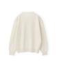 Beulaunyadeu W Extra Super Fine V-Neck Knit, Ecru