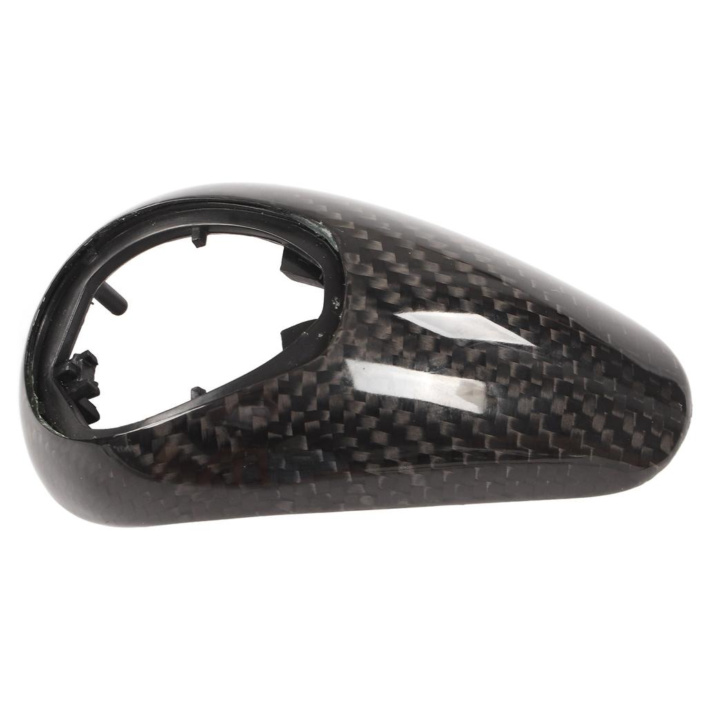 Gear Shift Knob Cover Carbon Fiber Decorative Shifter Head Trim Replacement for M2 F87 M4 F82 M3 F80 M5 F90 Glossy