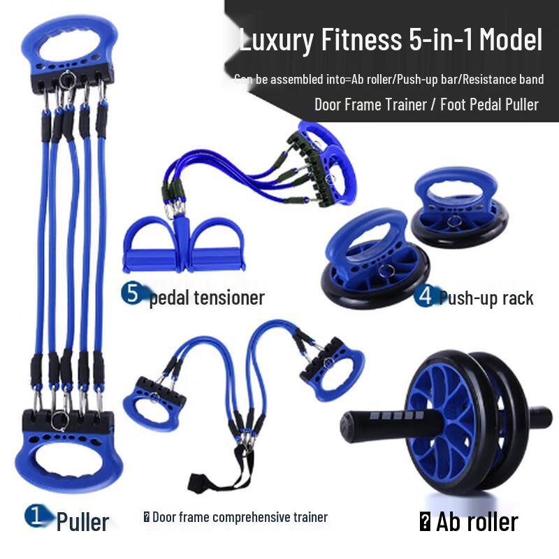 Longchan 5-in-1 Fitness Equipment Set