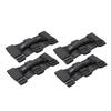 Black Ultimated Roll Bar Grab Handles Set of 4pcs Fits Jeep Wrangler YJ TJ JK JL