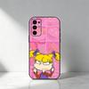 Rugrat Chuckie Angelica  Phone Case For Samsung S25,S24,S21,S22,S23,S30,Ultra,S20,Plus,Fe,Note,5G Black Cover