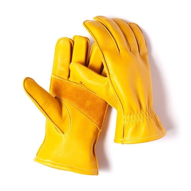 [Grip Swany] G-1 Heritage Gloves, Size S (Yellow)