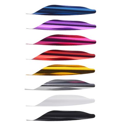 Спин Лопасти| Правое перо| Спираль Fletches Перо, Винтовая флетчина Правое крыло DIY Винтовая лопатка