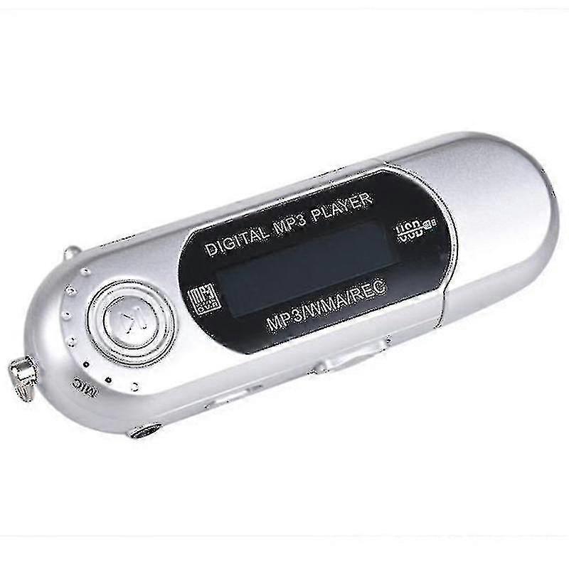 Mini Bærbar USB Digital MP3-spiller, Støtter TF SD-kort & FM-radio Hør på musikk