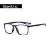 1 Pair of Foldable Portable Square Frames Suitable for Daily Wear with Durable Lenses