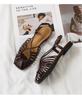Damensandalen Sommer Schmaler Riemen Römische Schuhe Damen Freizeit Große Größen Marken Designer Bankett Strand Gladiator Sandalen Für Damen