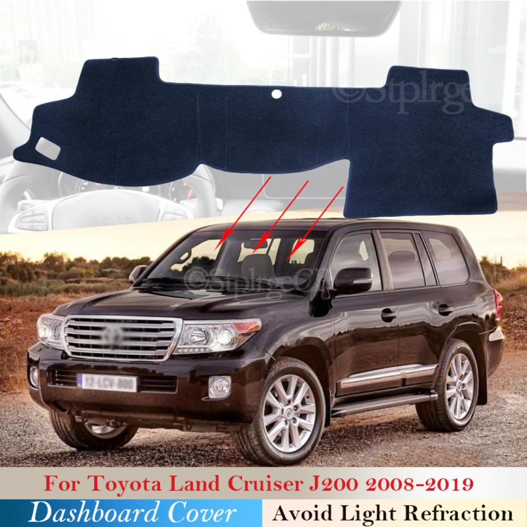 

Защитная накладка на приборную панель для T/oyota L/and Cruiser 200 J200 2008 ~ 2019, автомобильные аксессуары, солнцезащитный ковер на приборной панели 2010 2018