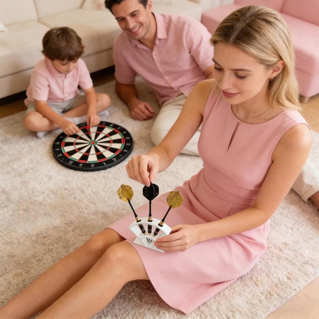 Vertical Dart Holder Display Stand Space-Saving Storage Rack Desk Shelf Organizer for Darts, Bedroom Game Room Accessory