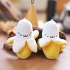 Søt Søt Fruktskrell Lite Bananheng Plysjlekeduk Dukkeveske Hengende dekorasjon Nøkkelring Dukke Dukke Dukke Dukke