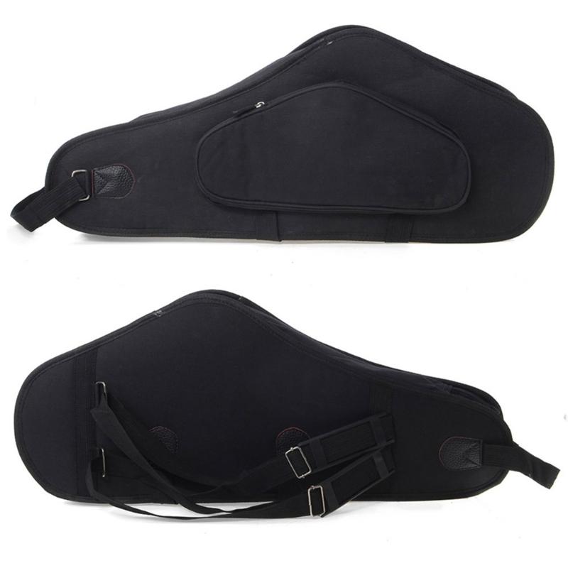 Saxophone Transport Bag Featuring Padded Compartments and Adjustable Carrying Systems Carrying Case Nylon Texture