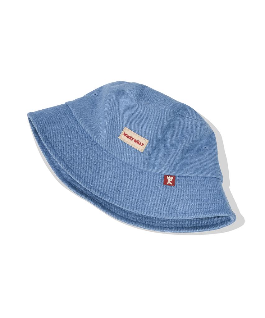 WACKY WILLY Basic Bucket Hat Indigo