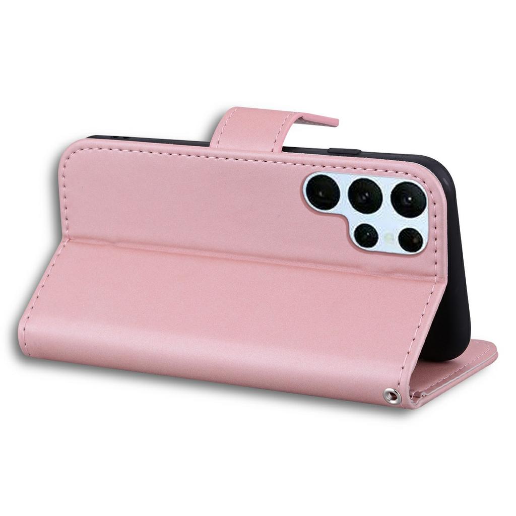 For Samsung Galaxy S25 Ultra Case Cartoon Pattern Wallet Leather Phone Cover