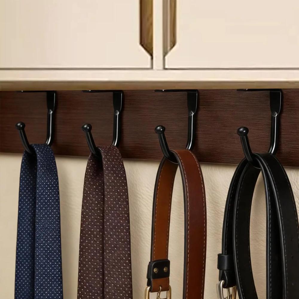 Screw Mounted Ceiling Hooks Heavy Duty Metal Hangers Kitchen Closet Wall Mount Hangers for Hanging Coats Towels Bags Caps Hook