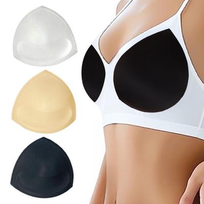 Všitá prsní vložka Push Up Vložky do košíčků podprsenky Odnímatelný trojúhelníkový Zvětšovač prsou pro plavky Sportovní podprsenku Bikiny