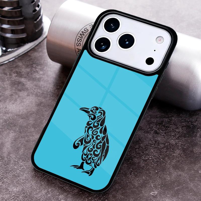Cute Lovely Penguin soft Phone Case For iPhone 17 16 15 14 13 12 11 Pro Max Plus 17Air Soft Silicone Cover